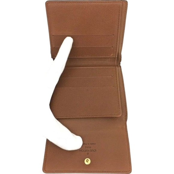 215127R Louis Vuitton Wallet Portefeiulle Elise Brown Monogram - Picture 5 of 9